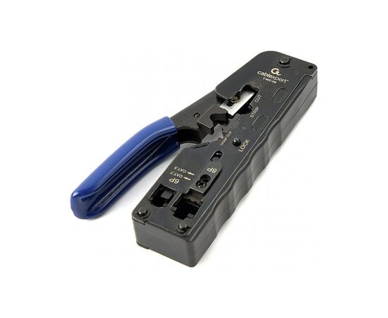 Инструмент RJ45/RJ12/RJ11 обрезает при обжиме Cablexpert (T-WC-06)
