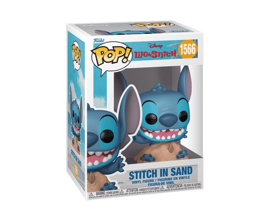 Фигурка Funko Pop серии Лило и Стич - Стич в песке (86276), изображение 2 Фигурка Funko Pop серии Лило и Стич - Стич в песке (86276), изображение 2