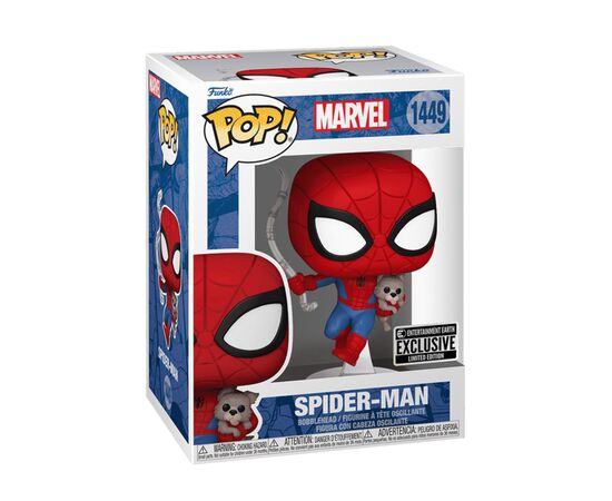 Фигурка Funko Pop серии Человек-Паук - Человек-Паук с собакой (85244), изображение 2 Фигурка Funko Pop серии Человек-Паук - Человек-Паук с собакой (85244), изображение 2
