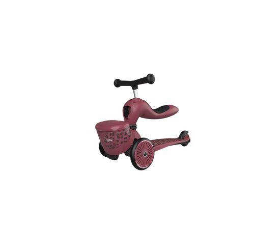 Самокат Scoot&Ride Highwaykick-1 Lifestyle вишневий (SR-210621-WILDCAT), изображение 4 Самокат Scoot&Ride Highwaykick-1 Lifestyle вишневий (SR-210621-WILDCAT), изображение 4