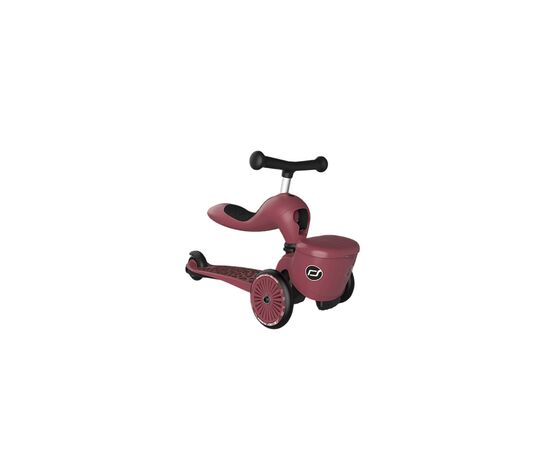 Самокат Scoot&Ride Highwaykick-1 Lifestyle вишневий (SR-210621-WILDCAT), изображение 5 Самокат Scoot&Ride Highwaykick-1 Lifestyle вишневий (SR-210621-WILDCAT), изображение 5