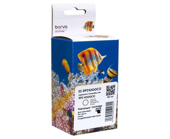 Картридж Barva Canon PFI-1000CO 0556C001 80мл gloss optimizer (IC-PFI1000CO)