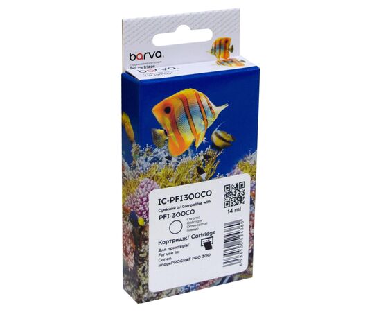 Картридж Barva Canon PFI-300CO 4201C001 275с gloss optimizer (IC-PFI300CO)