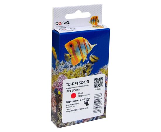 Картридж Barva Canon PFI-300R 4199C001 920с red (IC-PFI300R)