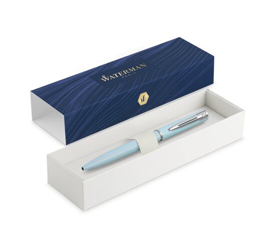 Ручка кулькова Waterman ALLURE Pastel Blue CT BP (23 315), зображення 2 Ручка кулькова Waterman ALLURE Pastel Blue CT BP (23 315), зображення 2