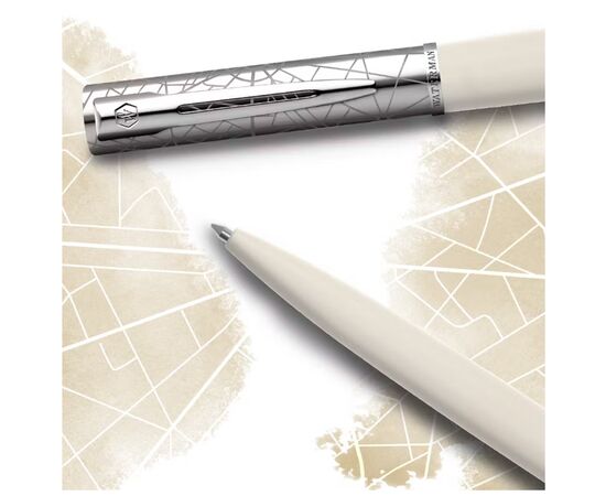 Ручка кулькова Waterman ALLURE Deluxe White CT BP (23 403), зображення 4 Ручка кулькова Waterman ALLURE Deluxe White CT BP (23 403), зображення 4