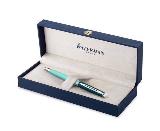 Ручка шариковая Waterman HEMISPHERE Colour Blocking Green CT BP (22 583), изображение 4 Ручка шариковая Waterman HEMISPHERE Colour Blocking Green CT BP (22 583), изображение 4