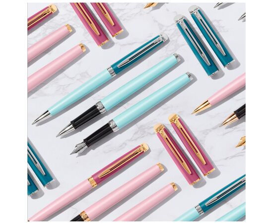 Ручка шариковая Waterman HEMISPHERE Colour Blocking Pink GT BP (22 581), изображение 10 Ручка шариковая Waterman HEMISPHERE Colour Blocking Pink GT BP (22 581), изображение 10