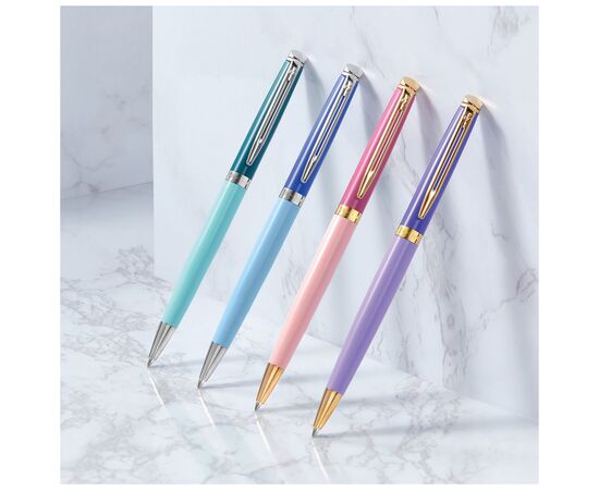 Ручка шариковая Waterman HEMISPHERE Colour Blocking Purple GT BP (22 580), изображение 10 Ручка шариковая Waterman HEMISPHERE Colour Blocking Purple GT BP (22 580), изображение 10
