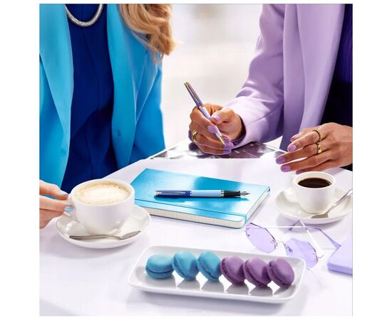 Ручка шариковая Waterman HEMISPHERE Colour Blocking Purple GT BP (22 580), изображение 8 Ручка шариковая Waterman HEMISPHERE Colour Blocking Purple GT BP (22 580), изображение 8