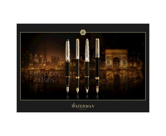 Ручка кулькова Waterman HEMISPHERE Reflections Of Paris GT BP (22 095), зображення 6 Ручка кулькова Waterman HEMISPHERE Reflections Of Paris GT BP (22 095), зображення 6