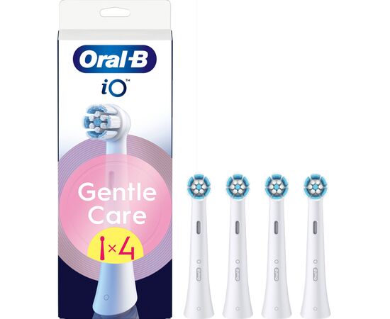 Насадка для зубної щітки Oral-B iO Gentle Care White 4ct (8700216199438)