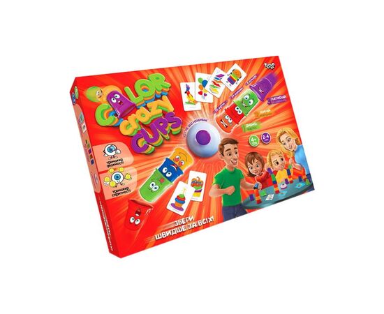 Настольная игра Danko Toys Color Crazy Cups (укр.) (CCC-01-01U)