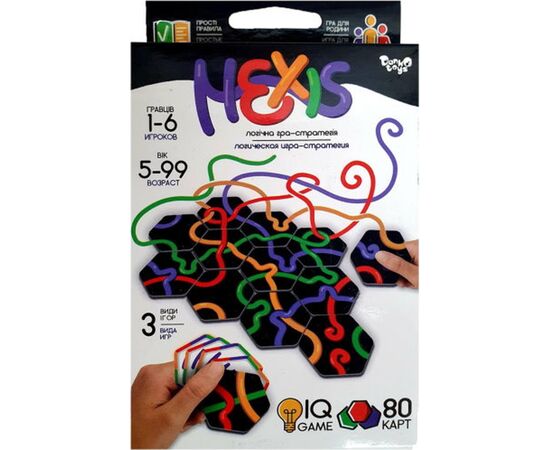 Настольная игра Danko Toys Hexis (G-HEX-01-01), изображение 2 Настольная игра Danko Toys Hexis (G-HEX-01-01), изображение 2