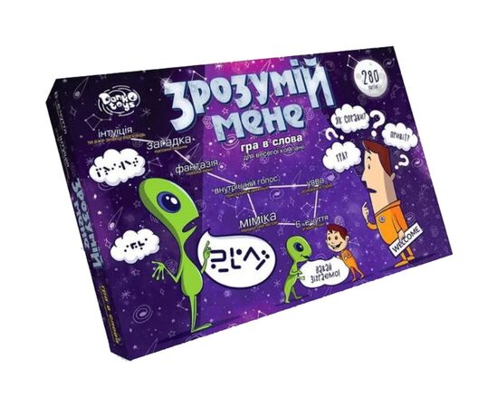 Настільна гра Danko Toys Зрозумій мене (укр.) (DTG18U)