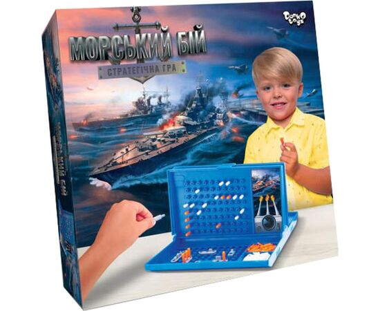 Настільна гра Danko Toys Морський бій (Danko Toys) (укр.) (G-MB-01U)