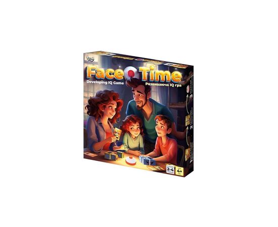 Настольная игра Danko Toys Развивающая IQ игра Face Time (укр.) (FT-01-01)