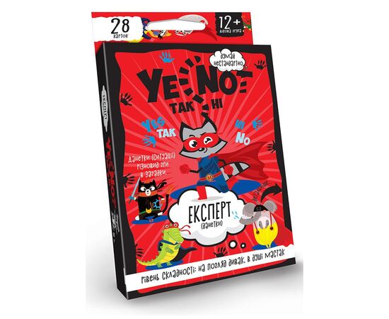 Настольная игра Danko Toys ДаНет. Эксперт (укр) (YEN-01-03U)