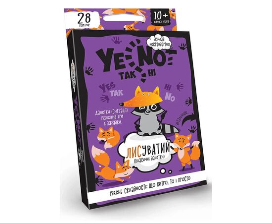 Настольная игра Danko Toys ДаНет. Лысоватый (укр) (YEN-01-02U)