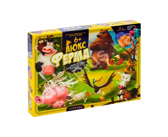 Настольная игра Danko Toys Ферма Люкс (укр.) (G-FL-01-02)