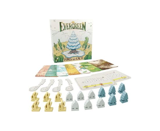 Настольная игра Games 7 Days Evergreen: сосны и кактусы (Evergreen: Pines and Cacti) (англ.) + QR-код на укр. правила (HG171), изображение 3 Настольная игра Games 7 Days Evergreen: сосны и кактусы (Evergreen: Pines and Cacti) (англ.) + QR-код на укр. правила (HG171), изображение 3