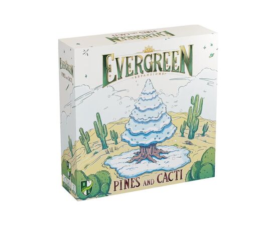Настольная игра Games 7 Days Evergreen: сосны и кактусы (Evergreen: Pines and Cacti) (англ.) + QR-код на укр. правила (HG171)