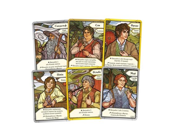 Настольная игра Geekach Games Братство Кольца. Карточная игра (The Fellowship of the Ring The Trick Taking Game) (укр.) (GKCH224fs), изображение 3 Настольная игра Geekach Games Братство Кольца. Карточная игра (The Fellowship of the Ring The Trick Taking Game) (укр.) (GKCH224fs), изображение 3
