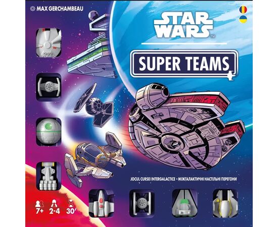 Настольная игра Geekach Games Звездные войны. Суперкоманды (Star Wars Super Teams) (укр.) (GRJ0006ST), изображение 5 Настольная игра Geekach Games Звездные войны. Суперкоманды (Star Wars Super Teams) (укр.) (GRJ0006ST), изображение 5