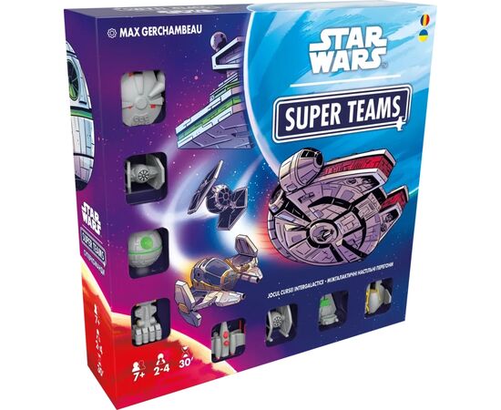 Настільна гра Geekach Games Зоряні війни. Суперкоманди (Star Wars Super Teams) (укр.) (GRJ0006ST)