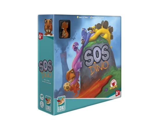 Настольная игра LOKI SOS Дино (SOS Dino) (англ.) + правила на украинском! (51474_EU)