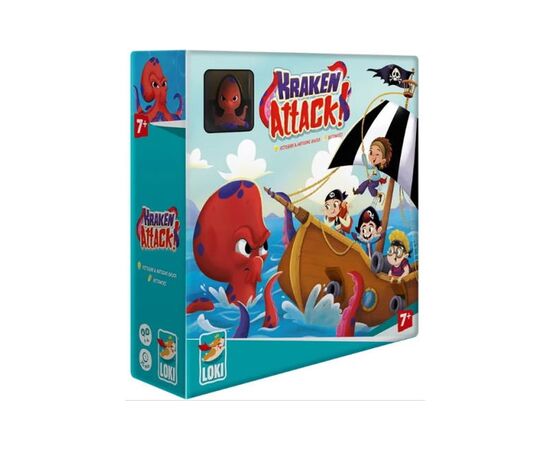 Настольная игра LOKI Атака Кракена (Kraken Attack) (англ.) + правила на украинском языке (51687_EU)