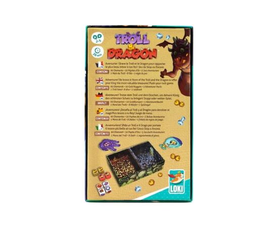 Настольная игра LOKI Тролль и Дракон (Troll and Dragon) (англ.) + правила на украинском языке (51475_EU), изображение 3 Настольная игра LOKI Тролль и Дракон (Troll and Dragon) (англ.) + правила на украинском языке (51475_EU), изображение 3