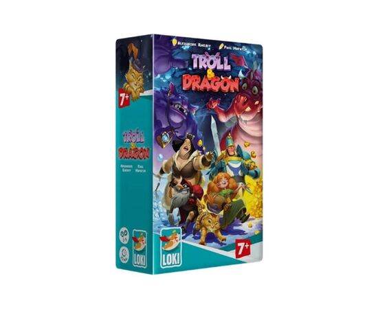 Настольная игра LOKI Тролль и Дракон (Troll and Dragon) (англ.) + правила на украинском языке (51475_EU)