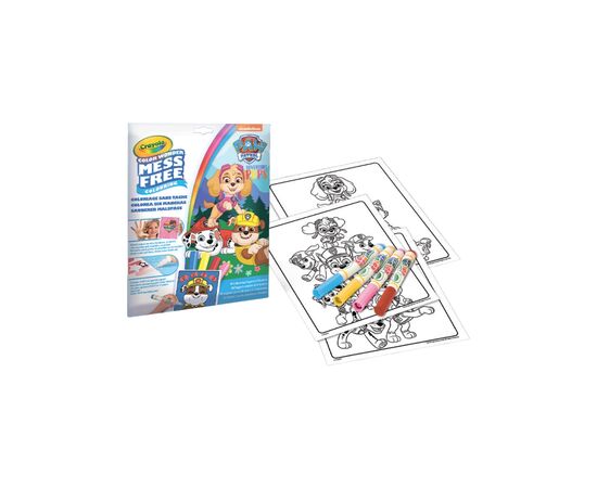 Набір для творчості Crayola Color Wonder Paw Patrol Розмальовка, 18 сторінок та 4 фломастери (75-2814-M)