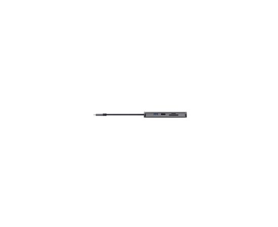 Концентратор Trust USB-C 8-in1 1xUSB-А 3.2/USB-A 2.0/2xUSB-С/HDMI/Ehernet/SD/microSD aluminium 0.15m grey (25672_TRUST), изображение 7 Концентратор Trust USB-C 8-in1 1xUSB-А 3.2/USB-A 2.0/2xUSB-С/HDMI/Ehernet/SD/microSD aluminium 0.15m grey (25672_TRUST), изображение 7