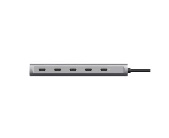 Концентратор Trust USB-C to 5xUSB-C aluminium 0.1m grey (25136_TRUST), изображение 8 Концентратор Trust USB-C to 5xUSB-C aluminium 0.1m grey (25136_TRUST), изображение 8