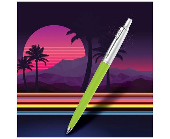 Ручка шариковая Parker JOTTER 17 Originals 80s Caribbean Green CT BP + Apple Green CT BP блистер (15 996_3534_2291), изображение 3 Ручка шариковая Parker JOTTER 17 Originals 80s Caribbean Green CT BP + Apple Green CT BP блистер (15 996_3534_2291), изображение 3