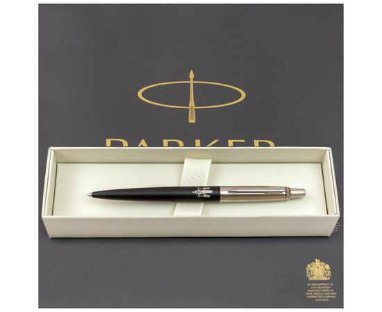 Ручка шариковая Parker JOTTER 17 UKRAINE Бонд Street Black CT BP Трезубец из колосков (16232_T059w), изображение 5 Ручка шариковая Parker JOTTER 17 UKRAINE Бонд Street Black CT BP Трезубец из колосков (16232_T059w), изображение 5