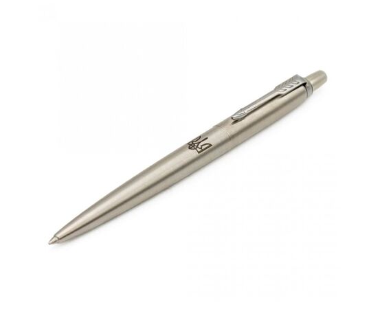Ручка шариковая Parker JOTTER 17 UKRAINE SS CT BP Трезубец + Все будет Украина! (16132_T214b), изображение 5 Ручка шариковая Parker JOTTER 17 UKRAINE SS CT BP Трезубец + Все будет Украина! (16132_T214b), изображение 5