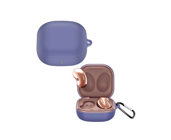 Чехол для наушников BeCover Silicon для Samsung Galaxy Buds FE SM-R400 Purple (710096), изображение 2 Чехол для наушников BeCover Silicon для Samsung Galaxy Buds FE SM-R400 Purple (710096), изображение 2