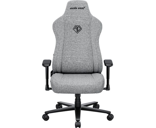 Кресло игровое Anda Seat Fabric Novis Size L Gray (AD23-L-01-G-F), изображение 2 Кресло игровое Anda Seat Fabric Novis Size L Gray (AD23-L-01-G-F), изображение 2