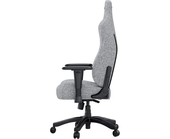 Кресло игровое Anda Seat Fabric Novis Size L Gray (AD23-L-01-G-F), изображение 5 Кресло игровое Anda Seat Fabric Novis Size L Gray (AD23-L-01-G-F), изображение 5