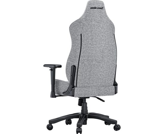 Кресло игровое Anda Seat Fabric Novis Size L Gray (AD23-L-01-G-F), изображение 6 Кресло игровое Anda Seat Fabric Novis Size L Gray (AD23-L-01-G-F), изображение 6