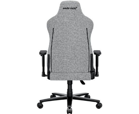 Кресло игровое Anda Seat Fabric Novis Size XL Gray (AD23-XL-01-G-F), изображение 5 Кресло игровое Anda Seat Fabric Novis Size XL Gray (AD23-XL-01-G-F), изображение 5