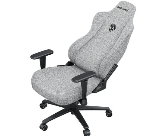 Кресло игровое Anda Seat Fabric Novis Size XL Gray (AD23-XL-01-G-F), изображение 6 Кресло игровое Anda Seat Fabric Novis Size XL Gray (AD23-XL-01-G-F), изображение 6