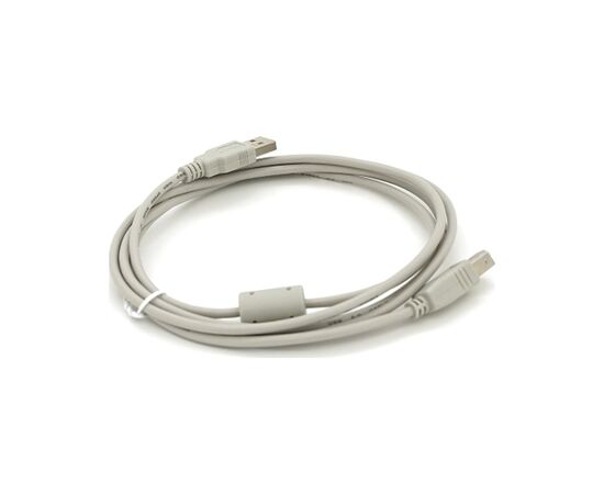 Кабель для принтера USB 2.0 AM/BM 1.8m ferrite white Voltronic (YT-AM/BM-1.8W), изображение 2 Кабель для принтера USB 2.0 AM/BM 1.8m ferrite white Voltronic (YT-AM/BM-1.8W), изображение 2