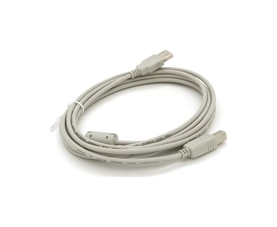 Кабель для принтера USB 2.0 AM/BM 3.0m ferrite white Voltronic (YT-AM/BM-3.0W)
