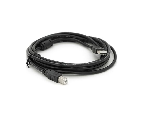 Кабель для принтера USB 2.0 AM/BM 3.0m ferrite black Voltronic (YT-AM/BM-3.0BB)
