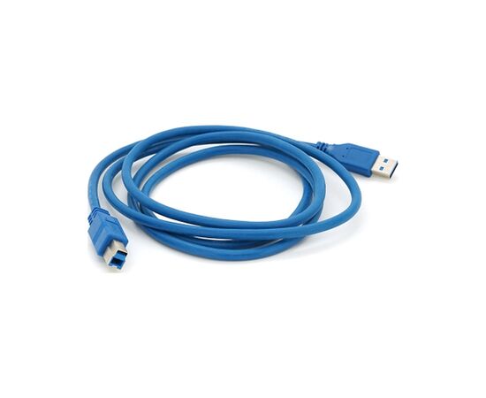 Кабель для принтера USB 3.0 AM/BM 1.8m blue Voltronic (YT-3.0AM\BM-1.8BL)