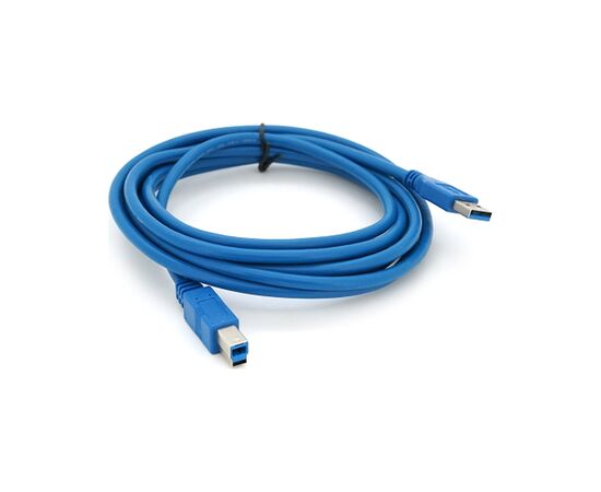 Кабель для принтера USB 3.0 AM/BM 3.0m blue Voltronic (YT-3.0AM\BM-3.0BL)